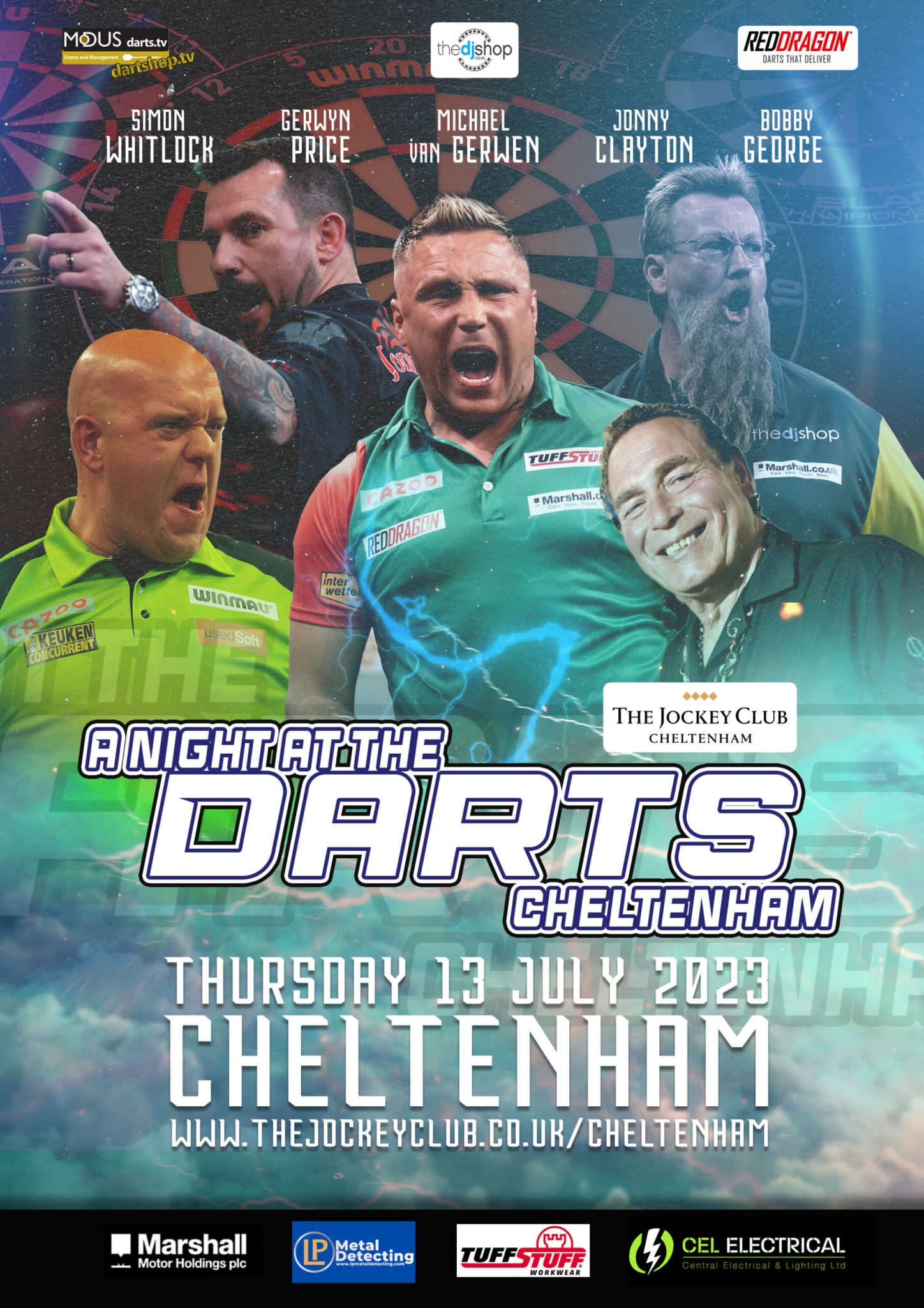 A Night At The Darts, Cheltenham 2023 (darts exhibition) DARTS CALENDAR